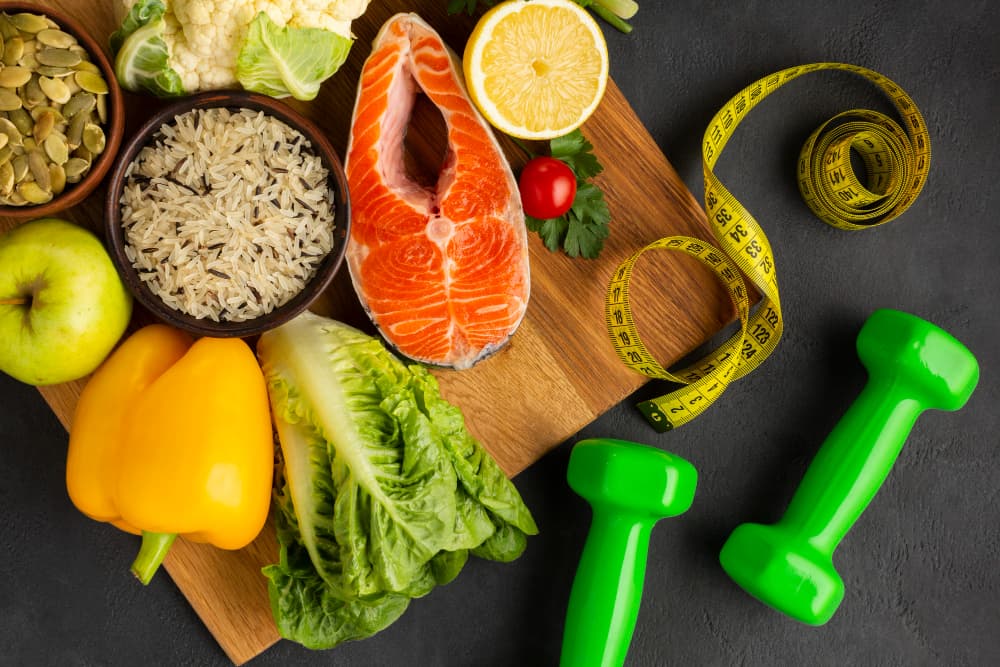 Nutrition meal planning setup